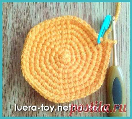 «Luera TOY» Вязаные игрушки Любови Ерлыгаевой - Статьи - Как вязать круг и шарик крючком