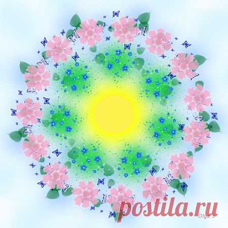 Цветы и Солнце | Путешествие в страну Фантазия