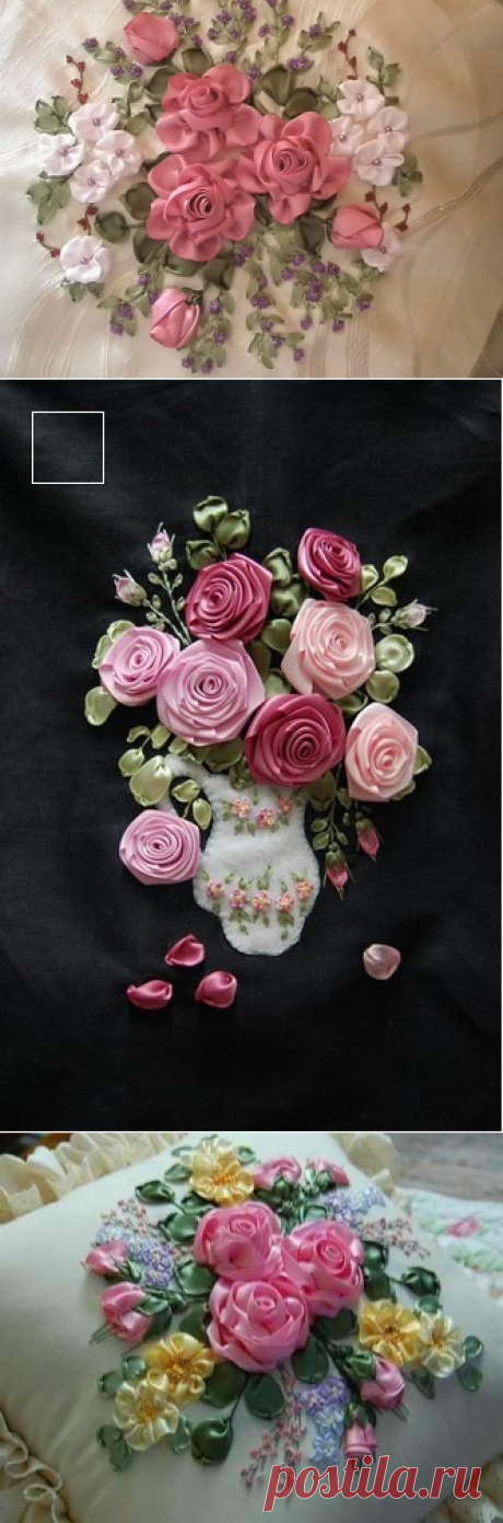 вышивание лентами | Записи в рубрике вышивание лентами | Дневник Veriity