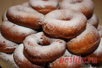 Как приготовить настоящие домашние пончики. Вкус, знакомый с детства.