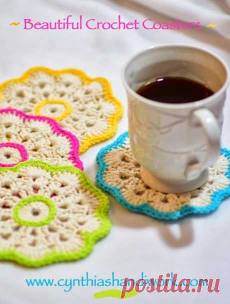 Beautiful Crochet Coasters