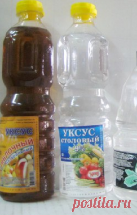пропорции уксуса