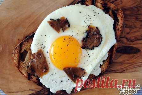 10 простых идей для завтрака 1) Жареный &quot;на гриле&quot; хлеб, глазунья, трюфель в оливковом масле, черный перец и соль. 2) Печеная свекла, апельсин, лук подмаринованный в соке апельсинов, заправка - эмульсия оливкового масла и сока апельсинов, черные оливки без косточки, петрушка. 3) Жемчужный лук (или любые другие мелкие разновидности) слегка обжаренный в оливковом масле вместе с кедровыми орешками. Затем заливается таким же по массе количеством красного вина с изюмом (или портвейном) и…