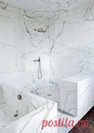 Белая иллюзия мрамора «Bianco Venatino»