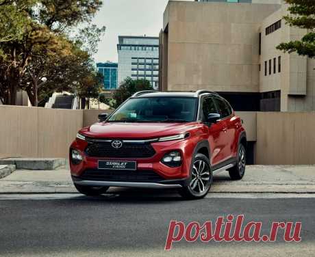 Toyota Starlet Cross: интерьер и экстерьер