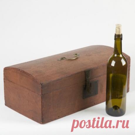 American Salmon Painted Dovetailed Antique Miniature Document Box Chest 19th C | eBay