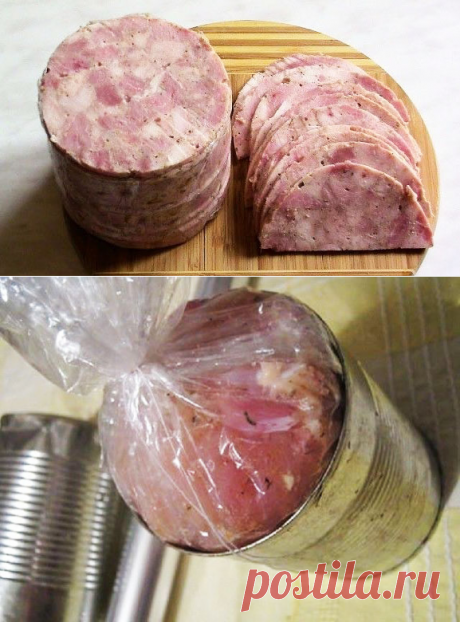 Колбаса в банке - лучший сайт кулинарии