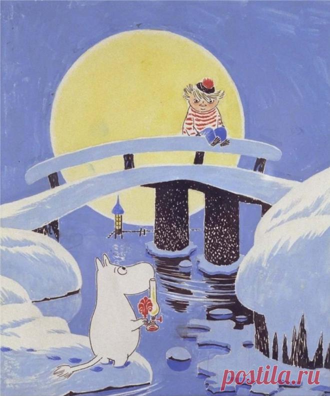 Неизвестные картины Туве Янссон и новые истины Муми-троллей: обратная сторона Муми-дола