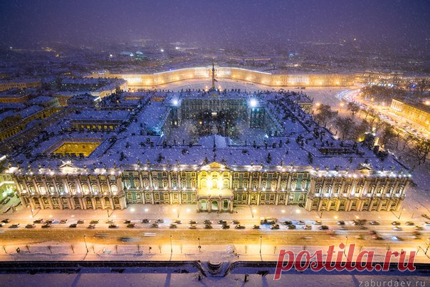 Зимний дворец, Санкт-Петербург. Автор фото — Станислав Забурдаев: