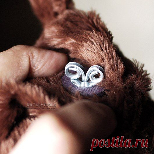как должны выглядеть крепления мишки изнутри.