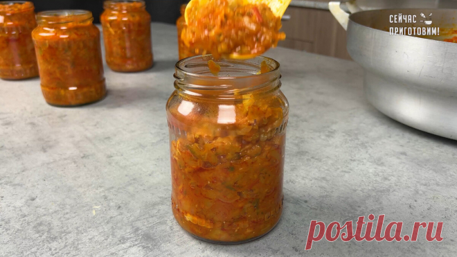 Я уже второе лето икру из огурцов готовлю тазами: никакой стерилизации, всё очень просто Теперь у меня ни один переросший огурец не пропадет | Сейчас Приготовим! | Дзен