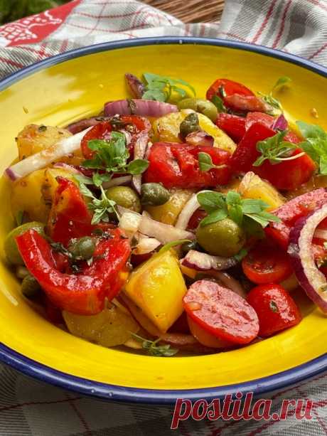 Салат Пантеска – Вся Соль - кулинарный блог Ольги Баклановой