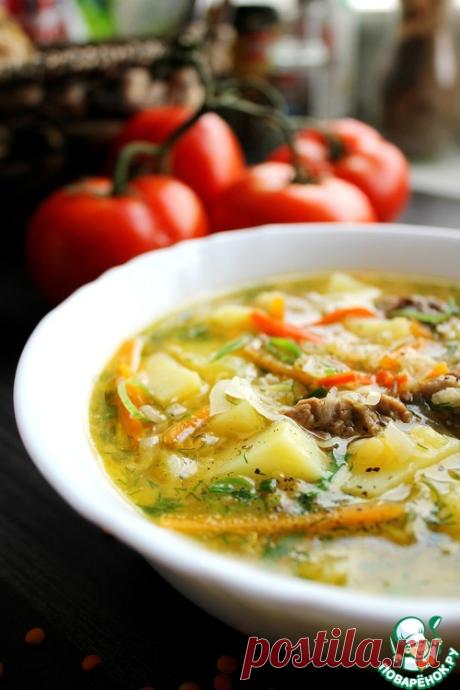 Чечевичный суп с капустой – кулинарный рецепт