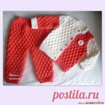 Очаровательный костюмчик для малышки 