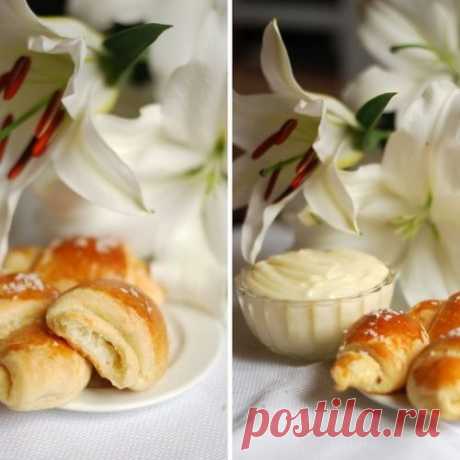 Ванильно-кокосовые круассаны