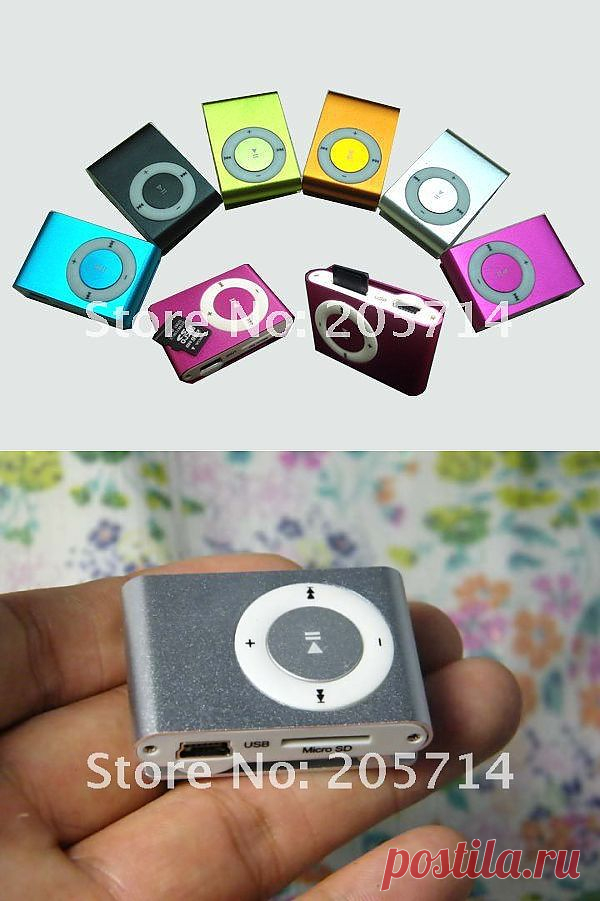 подарок mp3 музыки плеер с карт памяти мини mp3-плеер и 8 цветов MP3001 MP3-плеер от бытовой электроники на Aliexpress.com, 5.98$