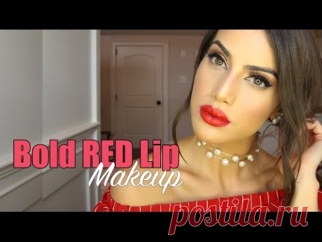 Bold Red Lip Makeup!