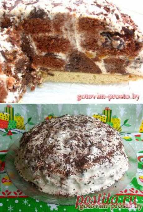 Торт «Графский» шоколадный, вкусный рецепт &quot;Графских развалин&quot; | Кулинарный сайт &quot;Готовим просто&quot;
