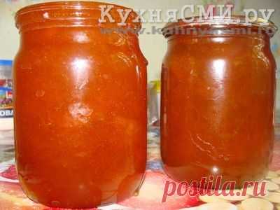 Вместо варенья из абрикос...кабачки с курагой..