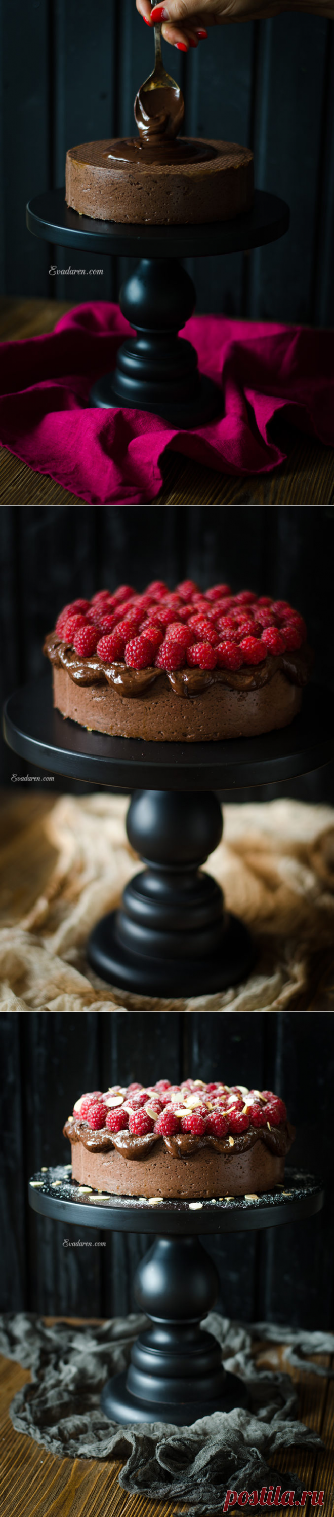 Шоколадный чизкейк на агар-агаре | Eva Daren