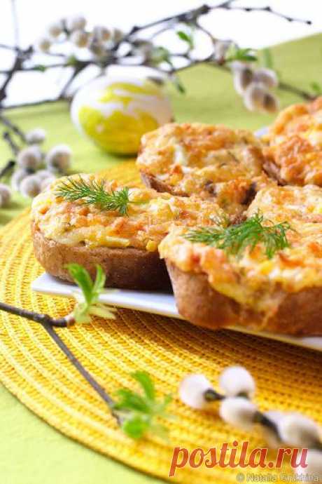 Рецепт горячих бутербродов с рыбой - Бутерброды . 1001 ЕДА вкусные рецепты с фото!