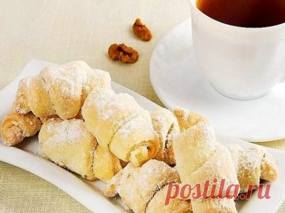 Рецепт: Печенье постное