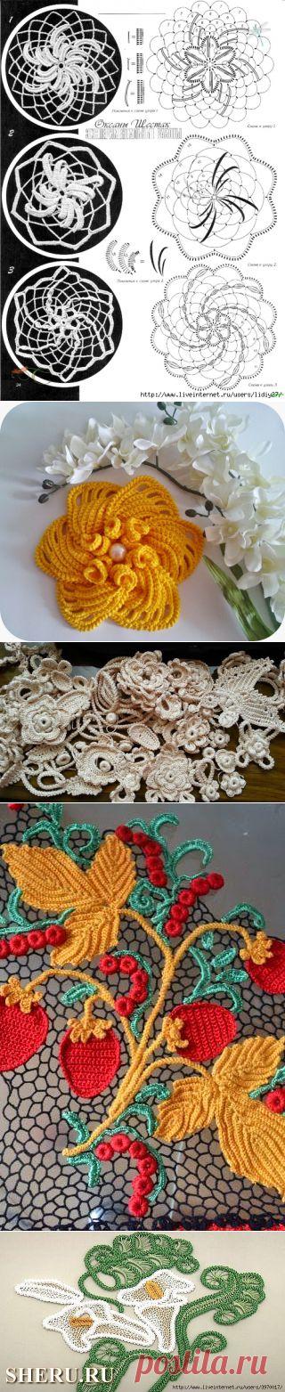 Мотивы ирландского кружева. Подборка 28