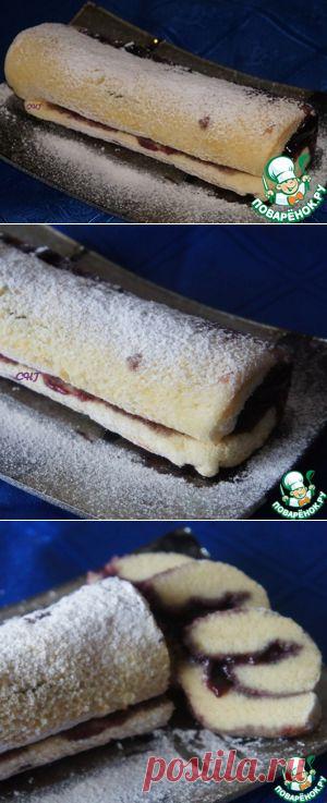 Рулет с джемом от Джейми Оливера - кулинарный рецепт