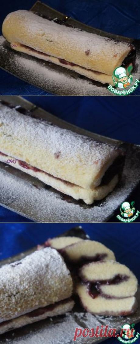 Рулет с джемом от Джейми Оливера - кулинарный рецепт