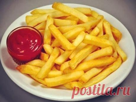Лучшие кулинарные рецепты: Картофель “Фри” из духовки