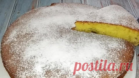Быстрый Пирог на Кефире к чаю! Очень Простой, но Такой Вкусный!