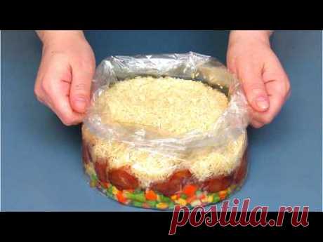 Это ОЧЕНЬ ВКУСНО! Просто СКЛАДЫВАЮ все в рукав и в ДУХОВКУ! Рецепт быстрого ужина в духовке