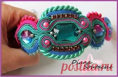 Браслет из сутажа