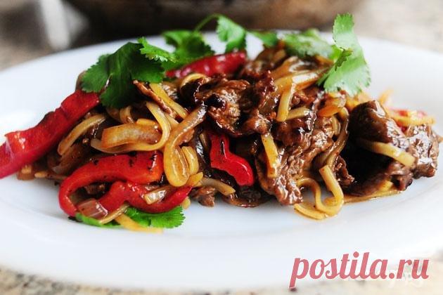 «Новогодний азиатский рецепт жареной говядины с соевым соусом и имбирем» — карточка пользователя olga.bardus в Яндекс.Коллекциях