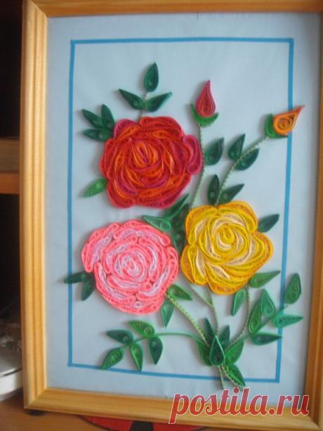 розы-квилинг