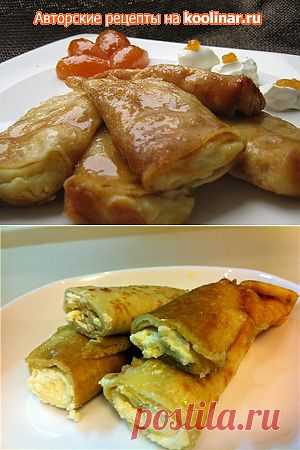 Вкусные блинчики с творогом, рецепт . Рецепт c фото, мы подскажем, как приготовить!