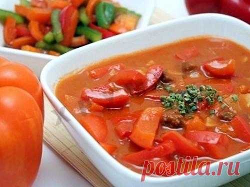 Лечо с луком помидорами и болгарским перцем на зиму*