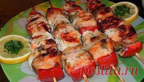 В духовке из сёмги