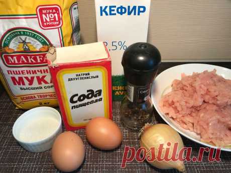 Мясные оладьи с фаршем или ленивые пирожки - ну очень вкусно, сытно и быстро | Готовим дома с Натальей Фишевой. | Яндекс Дзен