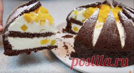 Эффектный и оригинальный торт «Килиманджаро»