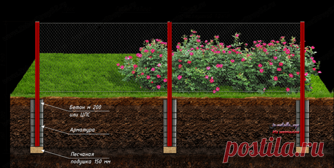 Забор Клинцы - «Из металла»