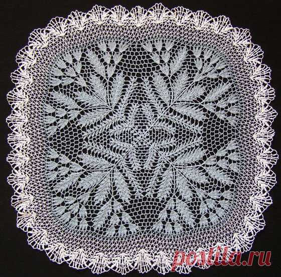 Квадратная ажурная салфетка Вязаная крючком квадратная ажурная салфетка. Схема