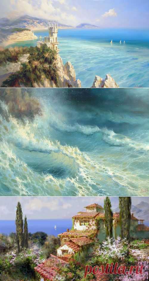 ♥ღ♥Море бывает разное… Художник Александр Милюков♥ღ♥
