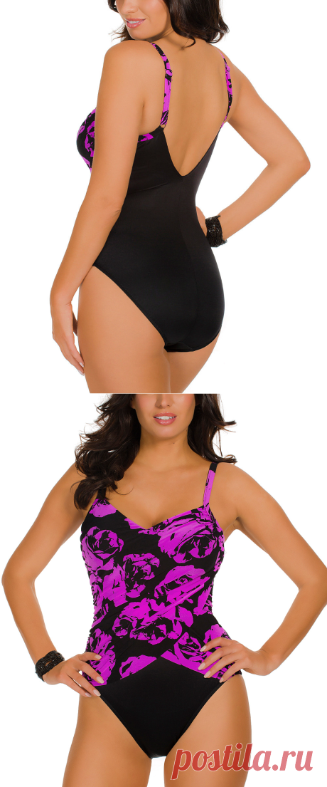 Magicsuit Purple Rose Liv Mio One-Piece | zulily