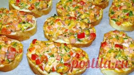 Вкуснейшие горячие бутерброды! От них в восторге все! Я их готовлю и готовл