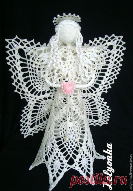 АНГЕЛ – купить в интернет-магазине на Ярмарке Мастеров с доставкой АНГЕЛ - купить или заказать в интернет-магазине на Ярмарке Мастеров | Очень нежный, ажурный&hellip;