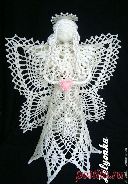 АНГЕЛ – купить в интернет-магазине на Ярмарке Мастеров с доставкой АНГЕЛ - купить или заказать в интернет-магазине на Ярмарке Мастеров | Очень нежный, ажурный…