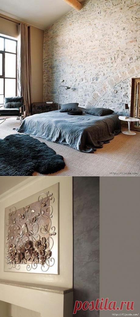 Как можно оригинально оформить стены..