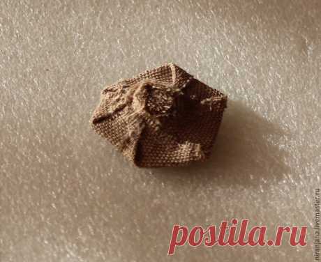 Мастерим розочку из ткани - Ярмарка Мастеров - ручная работа, handmade
