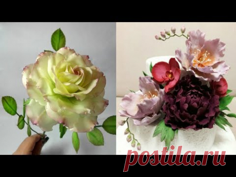 Как сделать идеальную мастику для лепки цветов! - YouTube